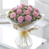 Dozen Rose Hand-tied
