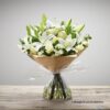 Timeless White Hand-tied