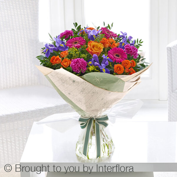 Blooming Brights Hand-tied